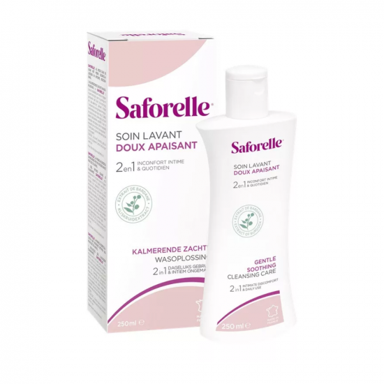 SAFORELLE KÍMÉLŐ INTIM MOSAKODÓ GÉL - 250ML SAFORELLE KÍMÉLŐ INTIM MOSAKODÓ GÉL - 250ML